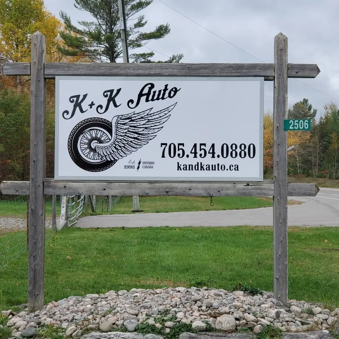 Roadside sign boards