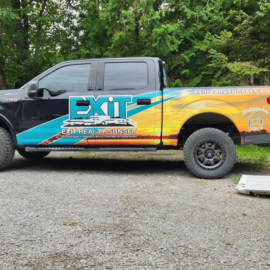 Pickup in a full EXIT Realty wrap