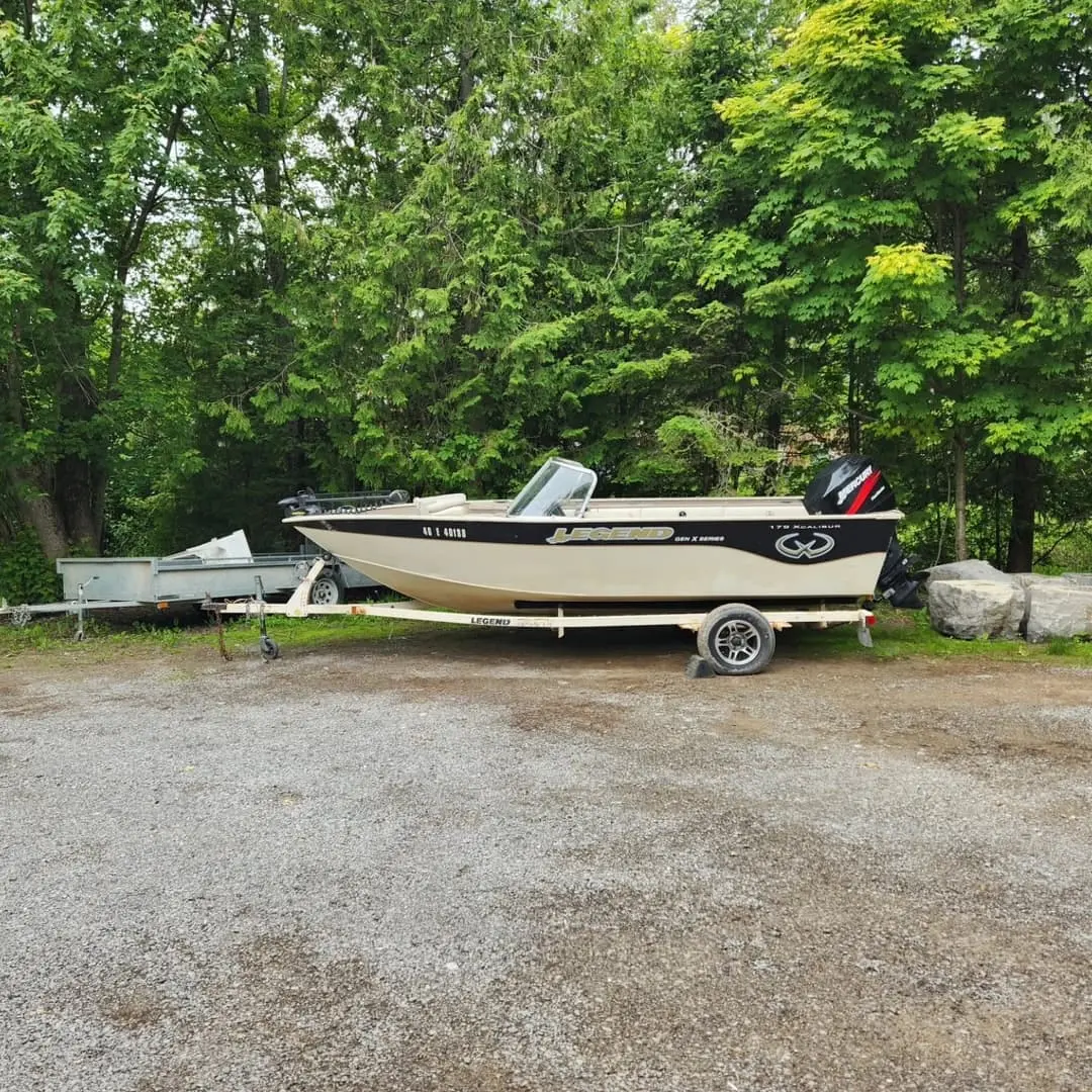 Legend fishing boat with new graphics