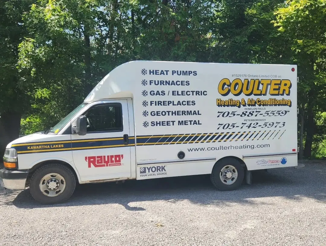 Coulter Heating and Air Conditioning cube van