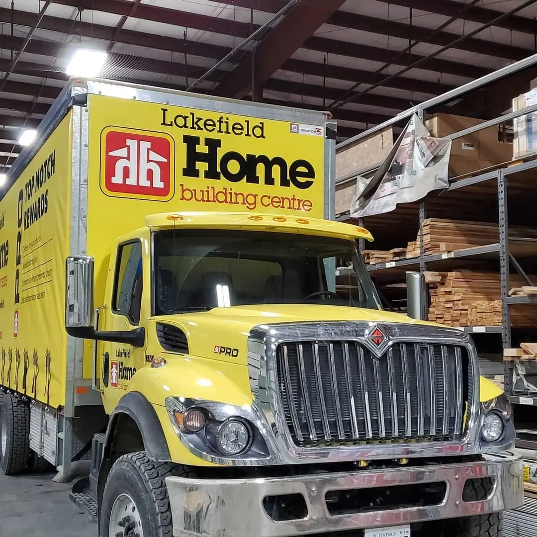 Home Hardware delivery truck